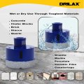 3 In Diamond Hole Saw For Angle Grinders And Drills With Adapter Pro Series Heavy Duty Dry Fast Cut Tile Concrete Block Wall 1