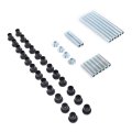 Front Rear A-arm Bushing Kit Replacement For Polaris Rzr 800 2008-2014