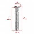 Caltric Front And Rear Wheel Studs Compatible With Polaris Sportsman 550 Touring Eps 010-014