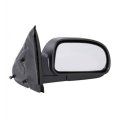 Passenger Side Door Mirror For Gmc Envoy 2002 To 2009 Manual Black Replacement Gm1321264 And 15789781 