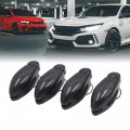 Uxcell A17041200ux0892 Pcs Black Car Sun Visor Clip Holder For Sunglasses Eyeglass 4 Pack