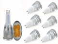 Gu10 Led Light Bulb 6 Pack Mr16 5w Spotlight Bulbs For Track Lighting Recessed 110v 2700k Warm White Non-dimmable 60 Degree 