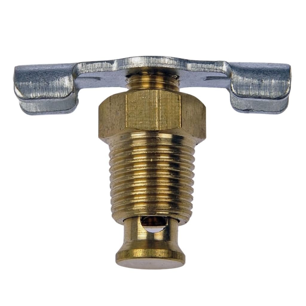Ford Excursion 2000 2001 2002 Radiator Drain Petcock Brass 0 Inches Tube Length 1 26 Overall Width 1 8 Thread Size Replacement