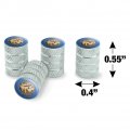 I M A Cinnamon Roll Kawaii Tire Rim Wheel Aluminum Valve Stem Caps