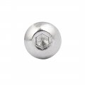 Uxcell M5x45mm 304 Stainless Steel Button Head Hex Socket Cap Screws Bolts 25pcs