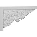 Ekena Millwork Sb11x07fl-l 11 3 4-inch W By 7 8-inch H P Floral Large Stair Bracket Left 