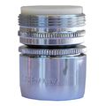 Lasco 09-1227 Swivel Spray Dual Thread Chrome Faucet 