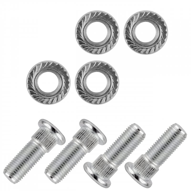 Caltric 4x Front Rear Studs And Flange Nuts For Polaris Xpedition 325 425 4x4 2000-2001 3 8