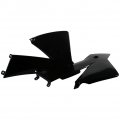 Polisport Radiator Scoops Black For Ktm 300 Exc 2003-2004