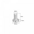Uxcell M2 5x5mm Torx Security Machine Screws 10pcs 316 Stainless Steel Pan Head Tamper Proof Screw Fasteners Bolts