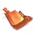 Httmt Engine005- -engine Guard Protector Aluminium Compatible With 1050 1190 1290 Adventure 2013-2018 Orange
