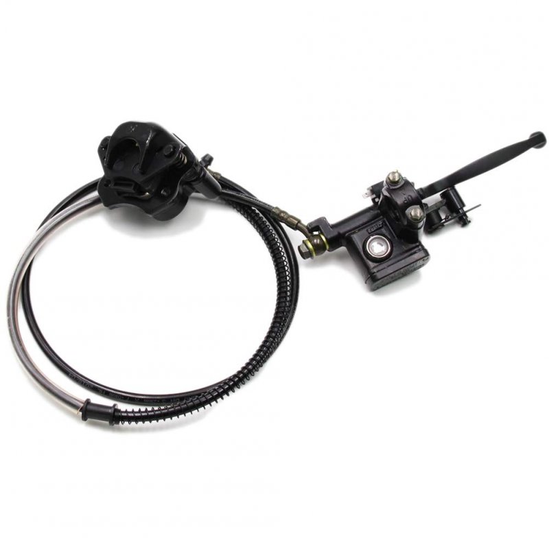 Pro Bat Rear Hydraulic Disc Brake System Caliper Disk Rotor Replacement Pad Assembly For 50cc 70cc 90cc 110cc 125cc 150cc Quad