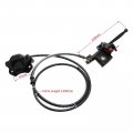 Pro Bat Rear Hydraulic Disc Brake System Caliper Disk Rotor Replacement Pad Assembly For 50cc 70cc 90cc 110cc 125cc 150cc Quad