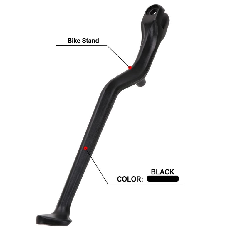 Electric Dirt Bike Kickstand For Surron Light Bee X S Sturdy Anodized Iron Foot Side Support Stand