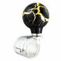 Abfer Control Handle Helper Steering Wheel Spinner Knob Car Turning Power Aid Ball Suicide Thunder Style For Most Vehicles 
