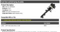 Front Strut And Coil Spring Assembly Compatible With 2002-2007 Mercedes-benz C230 Rwd Excludes All Wheel Drive
