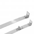 A-premium Fuel Tank Straps Compatible With Toyota Highlander 2001-2003 L4 2 4l V6 3 0l Dohc Sport Utility Fwd Front Wheel Drive