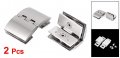 Uxcell Frameless Shower Door Hinge 8mm Thick Glass To Clips Clamps 2pcs