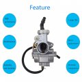 Labwork Carburetor With Throttle Cable Replacement For Honda Xl70 Sl70 Xl75 Xr80 Xr80r Crf80f