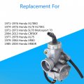 Labwork Carburetor With Throttle Cable Replacement For Honda Xl70 Sl70 Xl75 Xr80 Xr80r Crf80f
