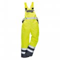 Portwest S488 Unlined Safety Contrast Bib And Brace Yellow Navy Xx-large