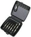 Drill Tap Countersink Set Sae 6 Pc High Speed Steel Hss 6exl3 For Plastic And 