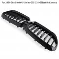 Topteng Front Grille For Car Double Grill Relacement Fits Bmw 5-series G30 G31 G38 With Camera 2021-2022