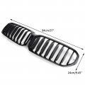 Topteng Front Grille For Car Double Grill Relacement Fits Bmw 5-series G30 G31 G38 With Camera 2021-2022