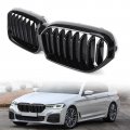 Topteng Front Grille For Car Double Grill Relacement Fits Bmw 5-series G30 G31 G38 With Camera 2021-2022