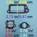 Tuzliufi Engine Rebuild Gasket Set Kit Oil Seals Compatible With 121700 121800 122700 123700 123800 124700 124800 126700 126800