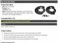 Rear Brake Dust Shield 2 Piece Compatible With 2003-2009 Hummer H2 With Rpo Code Jh6