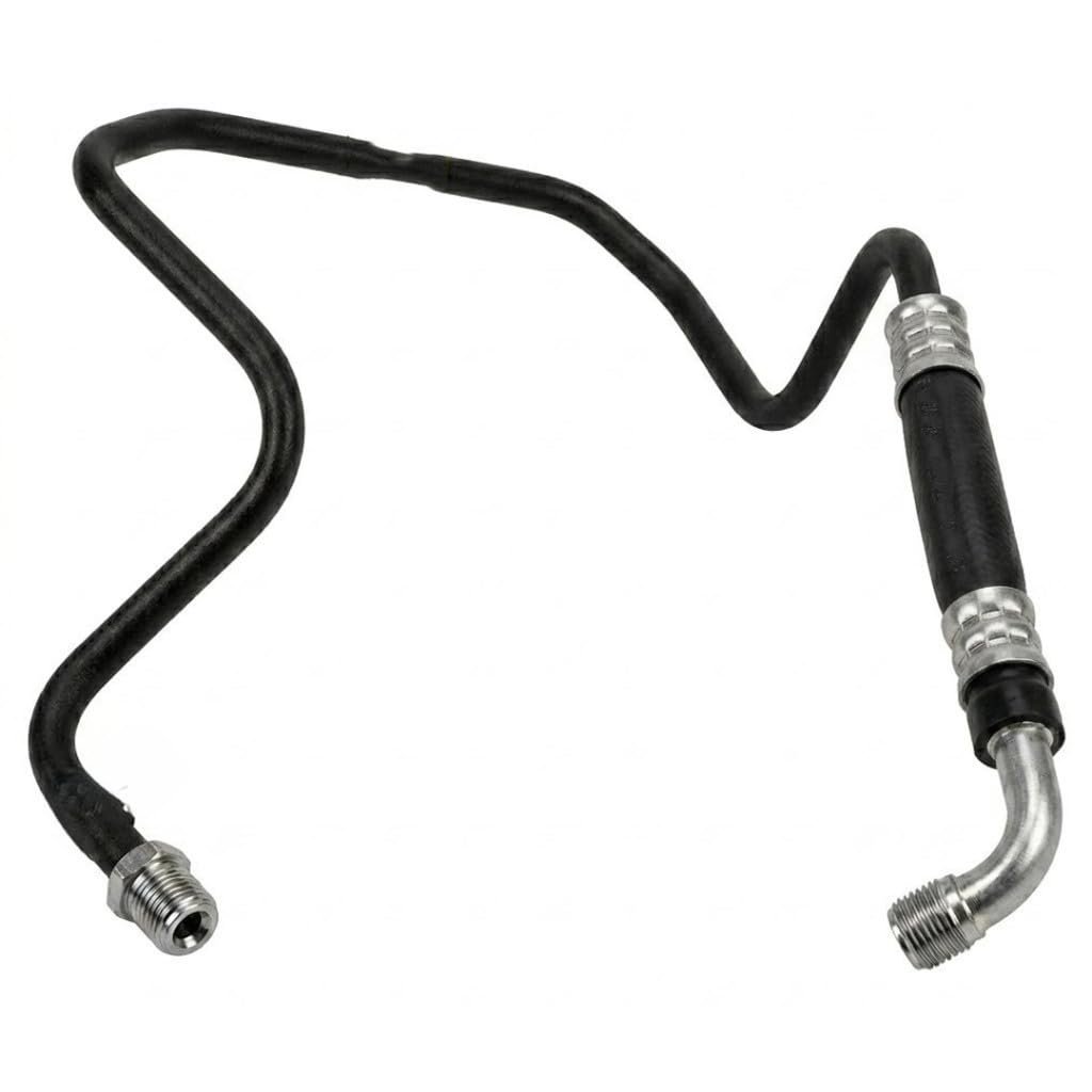 Automatic Transmission Fluid Auxiliary Cooler Inlet Line For Chevy Suburban 2500 2000 2006 Rubber Steel Molded Assembly Black