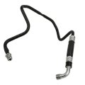 Automatic Transmission Fluid Auxiliary Cooler Inlet Line For Chevy Suburban 2500 2000 2006 Rubber Steel Molded Assembly Black