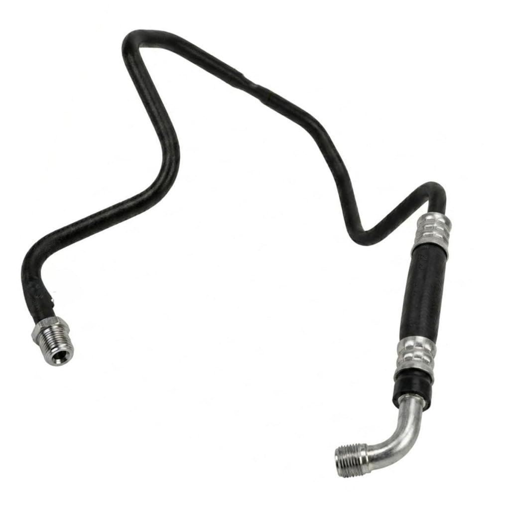 Automatic Transmission Fluid Auxiliary Cooler Inlet Line For Chevy Suburban 2500 2000 2006 Rubber Steel Molded Assembly Black