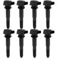 Ignition Coil For Porsche For Cayenne 4 5l 2003-2004 Carrera Gt 5 7l 2004-2005 Pack Of 8 Uf673
