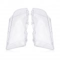 Evgatsauto Headlight Lens Cover Plastic Material 1 Pair Left Right Headlamp Clear For E46 3 Series 1998-2001 4 Door 