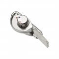 Uxcell 2pcs Window Sash Lock Knob Locking Chrome Finish Spring Cam Action Left Hand