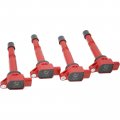 Dragon Fire Performance 4pc Ignition Coil Pack Power Kit Compatible With 2002-2011 Civic 2002-2009 Crv 2003-2011 Element