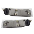 Left Driver And Right Passenger Side Pair Fog Lights Replacement For Sienna 2004-2005 To2593118 To2592118