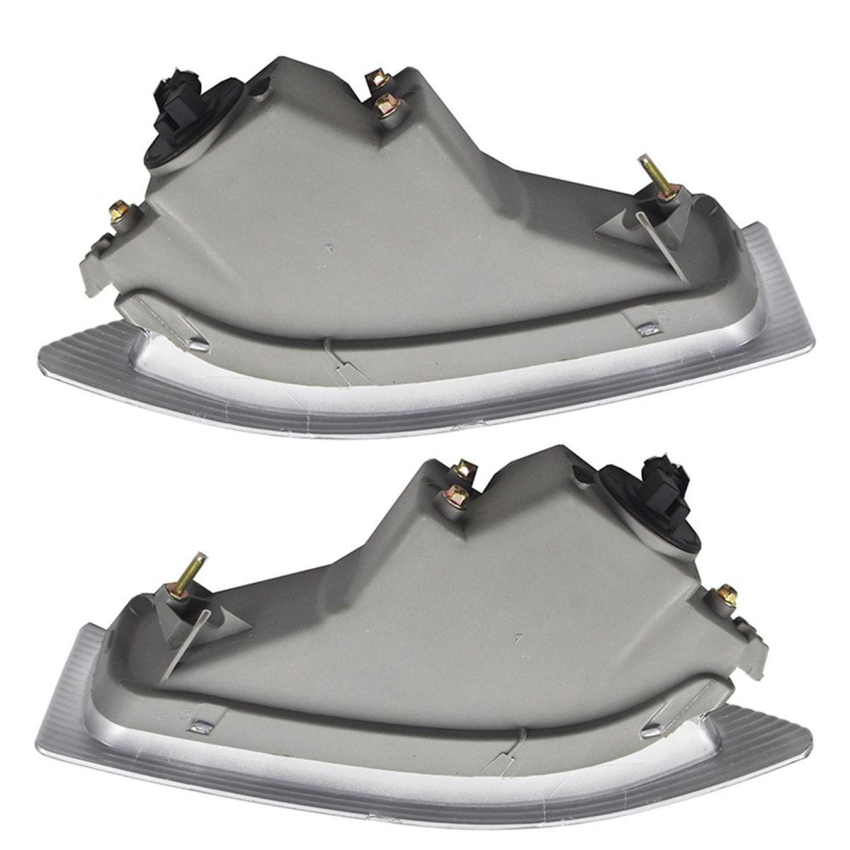 Left Driver And Right Passenger Side Pair Fog Lights Replacement For Sienna 2004-2005 To2593118 To2592118