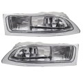 Left Driver And Right Passenger Side Pair Fog Lights Replacement For Sienna 2004-2005 To2593118 To2592118