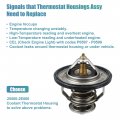 X Autohaux 25500-2e000 Engine Coolant Thermostat Housing Assembly For Hyundai Elantra 2019-2020 Kia Forte 2014-2020