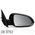 Ki1321218 Factory Style Passenger Right Side Mirror Manual Folding Power Adjust Heated Glass Compatible With Rio 18-20 Paint To