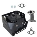 All-carb 18310-ze2-w61 Silencer Kit Replacement For Honda Gx340 Gx390 13hp Engine
