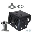 All-carb 18310-ze2-w61 Silencer Kit Replacement For Honda Gx340 Gx390 13hp Engine