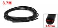 Uxcell Flexible Polyurethane Air Tubing Pu Pneumatic Pipe 4x2 5mm 3 7m Black