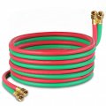 Abn Oxy Acetylene Torch Hose 25 Foot X 1 4 Inch B Fitting Twin Cutting For Welding