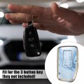 Uxcell Car Key Fob Cover 3 Button Remote Case Blue For Lexus Is Rx Nx200 Nx200t Gs300h