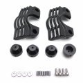Motorcycle Slotted Spark Plug Head Bolt Covers For 1999-2014 Harley-davidson Touring Models Chrome 1 Pair P N Mt454 