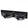 Smoked Lens Front Bumper Light Lamps Compatible With Chevy Gmc C K 1500 2500 3500 Suburban 88-98